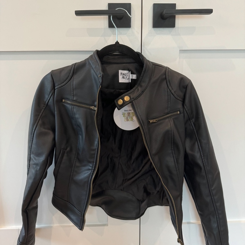 Princess Polly leather jacket